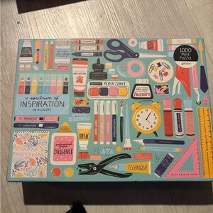 Galison Art Supplies Puzzle